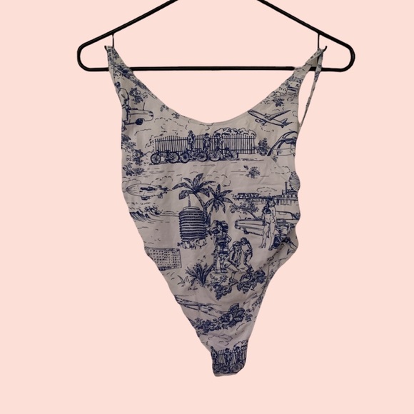 American Apparel Thong Bodysuit - Picture 1 of 3